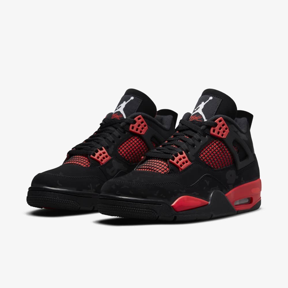 Aj4 black red online